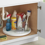 Copco Basics Non-Skid Lazy Susan for Under Sink and Cabinet Storage, 18 Inch, Crystalline - Image 4