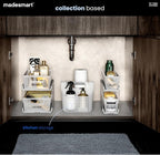 madesmart Shower Tote with Soft Grip Handle, Blue - Image 10