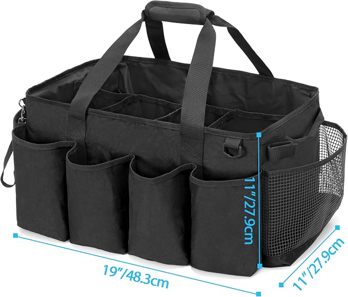 HODRANT Extra-Large Cleaning Caddy with Handles & Multi Pockets - Image 6