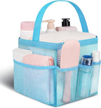 Mesh Shower Caddy Portable - 9 Pockets for College Dorm Room Essential by Attmu