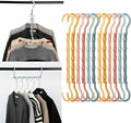 Mr. Pen- Space Saving Hangers for Clothes, 12 pcs, Pastel Horizon Colors by MrPen