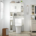 OMOCCUIT Over The Toilet Storage Cabinet,32" Over Toilet Bathroom Organizer by OMOCCUIT