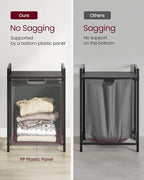 VASAGLE Laundry Hamper with Shelf, 1 Pull-Out Bag, 17.2 Gallons (65L) - Image 7