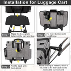 Large Rolling Cleaning Caddy with Wheels, Cleaning Supplies Organizer - Image 5