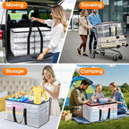 Fab totes Moving Bags Extra Heavy Duty Oversized Storage Bags with Reinforced Handle and Double Zippers,Moving Supplies Totes for Storage Packing Dorm Room Essentials Alternative to Moving Boxes - Image 3