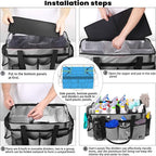 Extra large Cleaning Caddy Bag Built-in hard plastic Aluminum foil lining - Image 7
