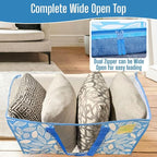 VENO Moving Bags, Wide Open Top, Clear Window, Spring Breeze, 8 Pack - Image 2