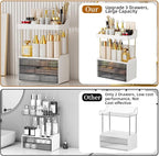StorBin Arcylic 5-Tier Makeup & Skincare Organizer for Vanity, Bath - Image 2