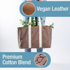 CleverMade Collapsible Tote LUXE, 30L Structured Tote Bag with Handles - Image 5