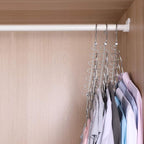 GEFTOL Metal Space Saving Hangers 12 Slots New Version Hanger Magic Cascading Hanger Closet Wardrobe Clothes Organizer(20 Pack) - Image 2