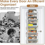 Over The Door Organizer Storage behind Door Hanging Organizer for Nursery - Image 5
