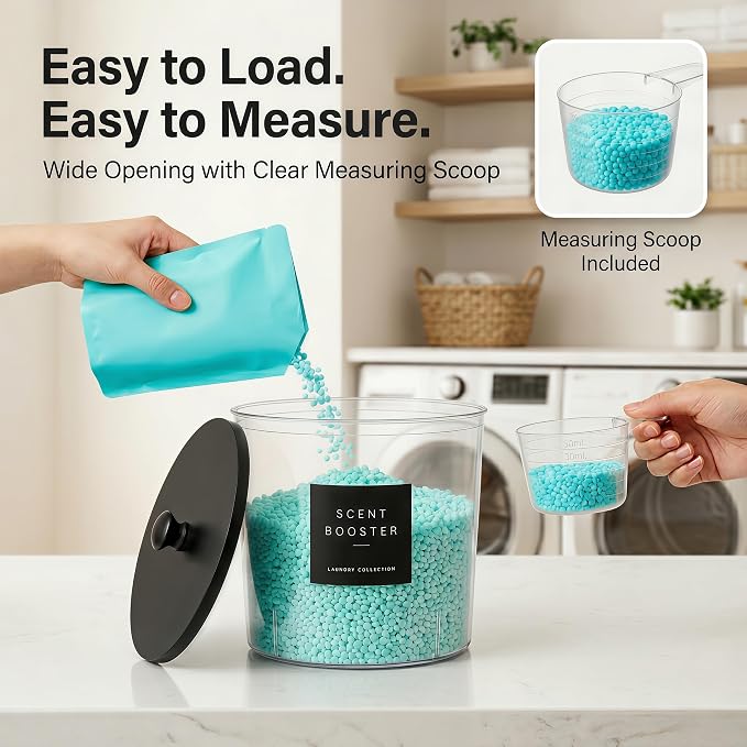 Laundry Room Organization Set, 3 Laundry Containers, 3 detergent dispenser - Image 6