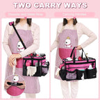 Extra-Large Wearable Cleaning Caddy With Detachable Divider,Cleaning Caddy For Cleaning Supplies Large Cleaning Supply Caddy With Adjustable Shoulder Strap & Waist Belt For Cleaners - Image 4
