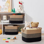OIASKET Storage Basket for Organizing 3 Pack, Woven Baskets for Storage - Image 6