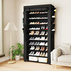 Mavivegue Shoe Rack with Cover, 10+1 Tier Tall Shoe Storage - Image 2