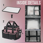 SCAVATA Compact Wearable Cleaning Caddy with Handle & Shoulder Straps - Image 4