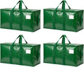 Songrey Extra Large Heavy Duty Moving Bags, 4 Pack, Dark Green by Unknown