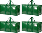Songrey Extra Large Heavy Duty Moving Bags, 4 Pack, Dark Green by Unknown