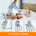 Vieshful 3 Pack Clear Storage Bags for Clothes Blanket Comforter & Bedding - Image 3