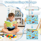 Collapsible Storage Basket Collapsible Fabric Laundry Basket with Handles - Image 4