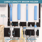 Wall Mount Broom Mop Holder - Image 4