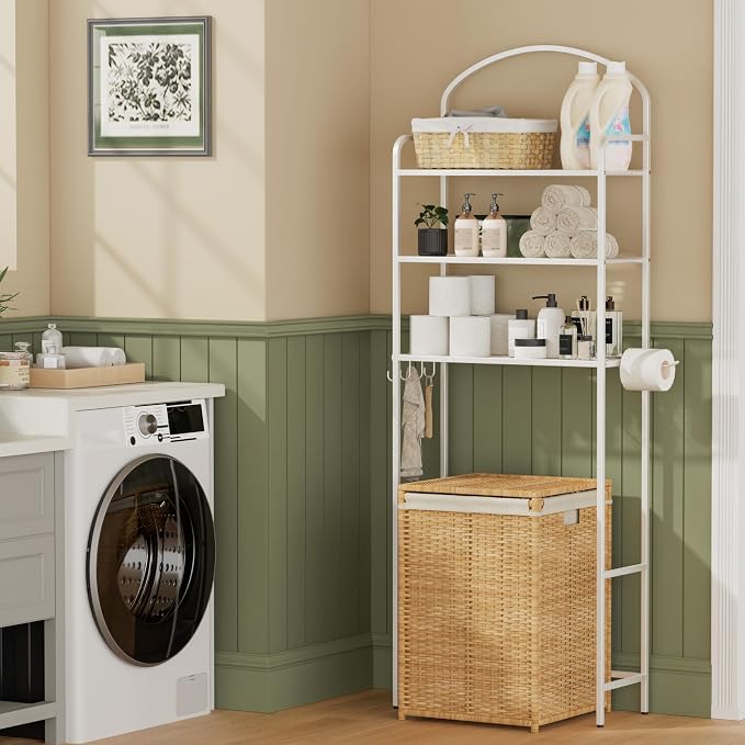 3 Tier Over The Toilet Storage Rack, Bathroom Organizer - Image 2