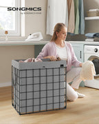SONGMICS Laundry Hamper, Collapsible, 34.3 Gal. (130L) - Image 2