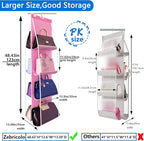 Purse Organizer for Closet, Heavy Duty Hanging Handbag Storage - Image 3