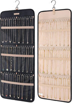 BAGSMART Hanging Necklaces Organizer Jewelry Holder, 1 piece, Large Black by BAGSMART