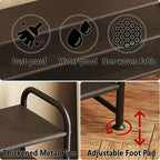 INGIORDAR 4 Tier Long Shoe Rack Organizer for Closet Metal Shoe Storage - Image 6