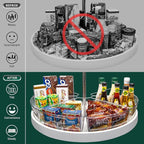 JEISSLIA Lazy Susan Cabinet Organizer Bins for 26"/ 28"/ 32" Diameter - Image 3