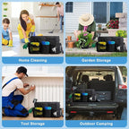 Large Cleaning Caddy Organizer, Adj Straps & Board Dividers - Image 7