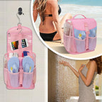 Hanging Mesh Shower Caddy Portable for College Dorm Room Essentials Pink - Image 8