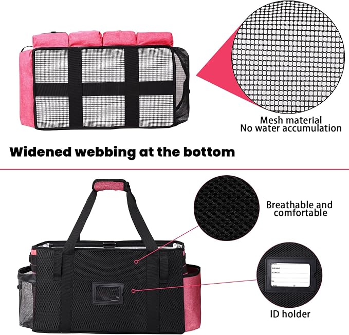 Extra large Cleaning Caddy Bag Built-in hard plastic Aluminum foil lining - Image 6