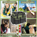 SCAVATA Compact Wearable Cleaning Caddy with Handle & Shoulder Straps - Image 7