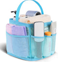 EUDELE Mesh Shower Caddy Portable, 8-Pocket Large Capacity, Quick Dry, Easy Clean, Ideal for Beach, Swimming, Gym, Travel by EUDELE