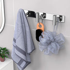 VAEHOLD Hat and Coat Wall Mount Rack - Hooks for Robes, Bags, Keys, and Towels - Bathroom Towel Hanger Organizer (Polished Chrome, “T“ Shape 3 Hooks 2 Pack) - Image 3