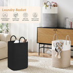 Artfeel Laundry Basket,Woven Cotton Rope Laundry Hamper,80L Versatile Storage for Dirty Clothes,Baby Toys,and Blankets in Bathroom, Nursery,and Living Room - Image 4