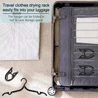 Travel Hangers, Portable Folding Hangers for Travel,Foldable Hangers - Image 2