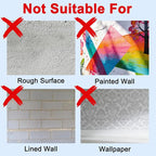 Diesisa Wall Mount Organizer, Large Adhesive Wall Self - Bathroom Shelf - Image 6