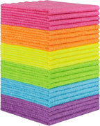 Orighty Microfiber Cleaning Cloth - 24 Pack, Cleaning Rags 12x11 inch by AllRightinOrighty