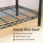 VIPEK V5 Heavy Duty Clothes Rack, Freestanding Modular Closet System, Black - Image 7