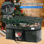 TAILI 2 Pack 69 Gallon Extra Large Storage Bags with Visible Window,Green - Image 3