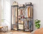 HOMIDEC Wardrobe Closet, 4 Hanging Spaces Portable Clothes Rack - Image 2