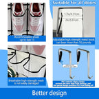 Shoe Rack for Door, Over Door Shoe Organizer for Closet - Image 4