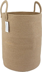 XUANGUO Laundry Basket Laundry Hamper for Clothes Jute Large by XUANGUO