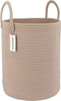 XUANGUO Cotton Rope Laundry Basket Hamper for Clothes, Konjac by XUANGUO