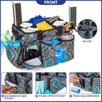 LoDrid Large Professional Cleaning Caddy with Detachable Divider, Totem - Image 4