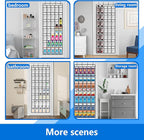 Shoe Rack for Door, Over Door Shoe Organizer for Closet - Image 6