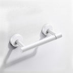 Day Moon™ - Toilet Paper Holder - Modern Roll Holder for Bathroom - 1 Pack - Wall Mount - Classic, White - Image 8